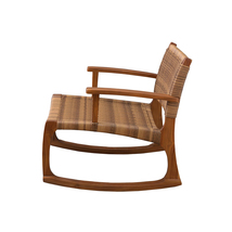 ロッキングチェア チェア パーソナルチェア 椅子 揺り椅子 リラックスチェア 一人掛け リゾート 低め 天然木 木製 天然木 M5-MGKAM01552_画像2