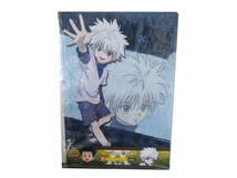 HUNTER×HUNTER クリアファイル　C賞 キルア クラピカ 一番くじ ハンターハンター 2枚セット B6ステッカー付属_画像1