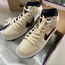 Nike SB Dunk High Coconut Milk and Black ナイキ SB ダンク ハイ ココナッツ ミルク アンド ブラック 26.5cm_画像2