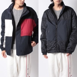 ○★新品 未使用 TOMMY HILFIGER トミーヒルフィガー メンズ M リバーシブルボンバージャケット