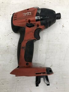 【中古品】★HILTI ヒルティ 充電式インパクトドライバー SID14-A Sch (本体のみ)　●●　ITY1V7WUTJKU