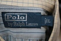 ☆POLO by RALPH LAUREN ストライプシャツ 検索1990’Ｓヴィンテージ_画像4