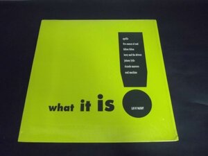 【輸入盤LP】V.A/what it is LUV N' HAIGHT LHLP008