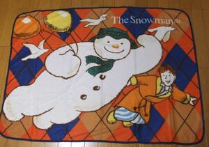 ★新品　スノーマン　フリースブランケット　約120cm×89cm　The Snowman　雪だるま