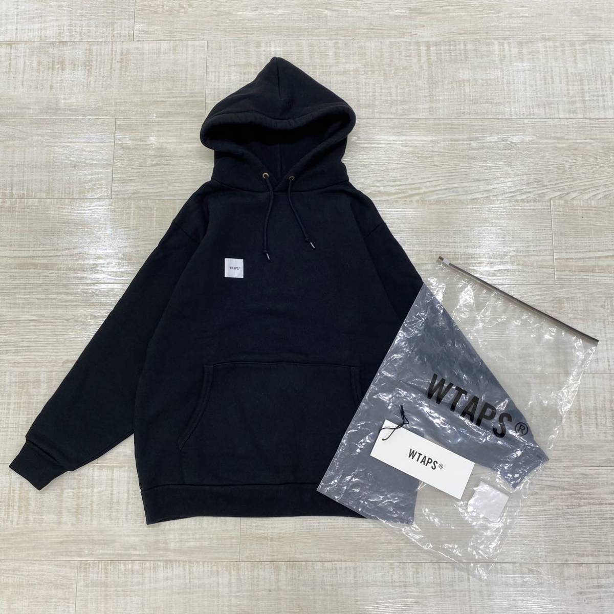 メカニカル WTAPS 22FW CROSS BONES HOODY BLACK Lサイズ