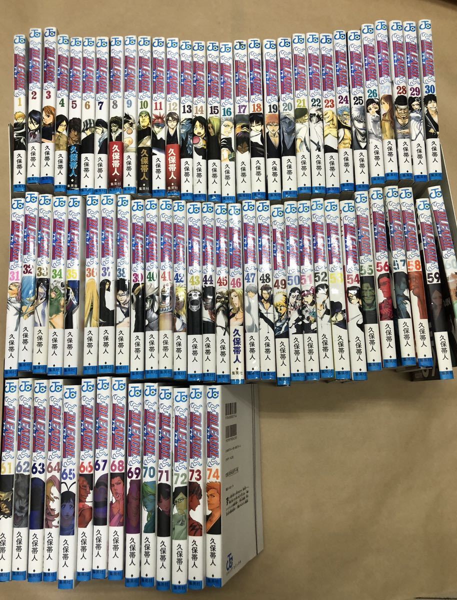 ヤフオク! -「bleach 全巻 初版」の落札相場・落札価格