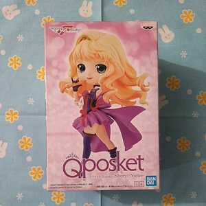  Macross F Frontier Q posket Sheryl Nomesheliru*no-m purple unopened new goods box pain equipped figure prize not for sale 