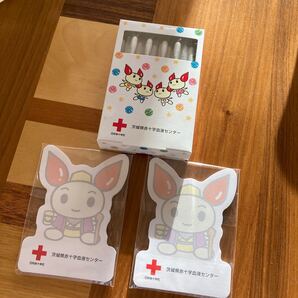 献血ちゃん ふせん 綿棒