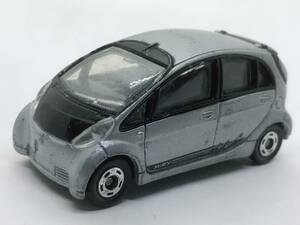 さB1★トミカ ミニカー 三菱 ミツビシ アイミーブ MITSUBISHI i-MiEV シルバー 2009 1/58 No.117