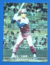 カルビープロ野球カード1976#666 激突!中盤戦シリーズ　土井正博_画像1