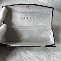 GUCCI 折りたたみメガネケース　茶色　グッチ_画像6