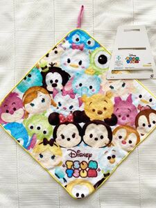 価格￥550★新品　ツムツム☆TSUMTSUM　ループタオル　ループ付きハンドタオル　①　ディズニー　disney 幼稚園　保育園　即決