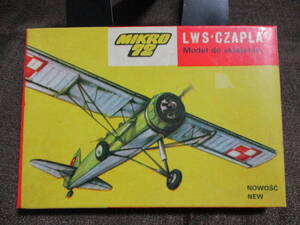 MIKRO72「LWS・CZAPLA」1/72 プラモデル／チャプラ ポーランド空軍 観測 偵察 連絡機　　　　　管理：(B2-92