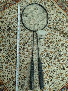  badminton racket 2 ps feather attaching home use unused @box3