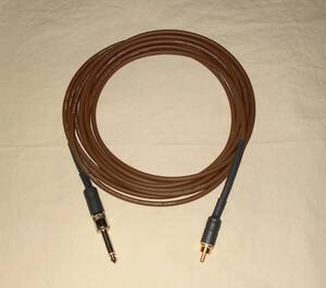 RCAピン/フォーン　RCA-1/4”　5m　296401　モガミ　MogamiCustomShop MCS 新品