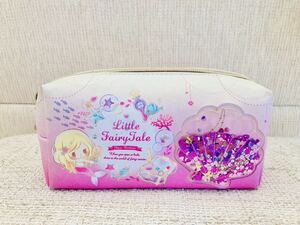 リトルフェアリーテイル ペンポーチ 人魚姫　ステーショナリーペンケース ピンク　女の子用文房具　筆箱