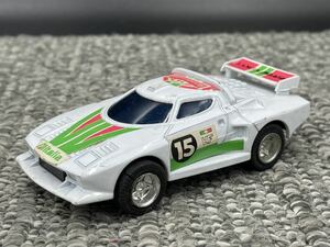 １８　ミニカー　ヴィンテージ　S=1/45 プルバック　LANCIA ランチア　香港製