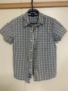 GAP KIDS チェック半袖シャツ140cm