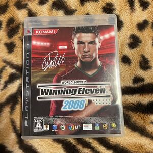 PS3 ウイニングイレブン2008箱説付き 起動確認済み 大量出品中! 同梱発送歓迎です。