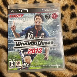 PS3 ウイニングイレブン 2013 説明書無　起動確認済み 大量出品中！ 同梱発送歓迎です。