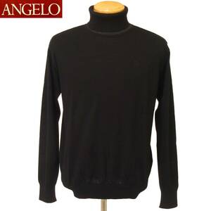 ★ANGELO★SALE タートルネックセーター【黒M】秋冬モデル A5792204