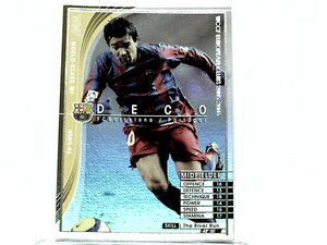 WCCF 2005-2006 WMF デコ　Deco Anderson Luis de Souza 1977 Portugal　FC Barcelona 05-06 World‐Class MF