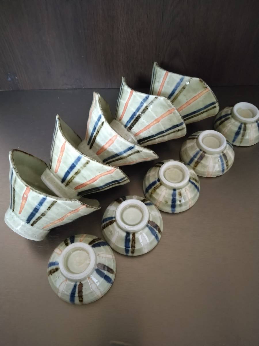 皿 小皿 小鉢 麦藁手 舟形小鉢 丸小鉢四角小鉢 豆皿 十草 10客組セット