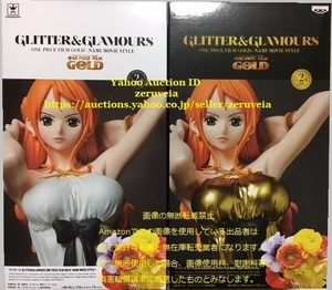 ワンピース GLITTER＆GLAMOURS ONE PIECE FILM GOLD NAMI MOVIE STYLE 全2種 ナミ 通常カラー 特別カラー ゴールド フィギュア Figure 金