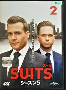 #5 04682 SUITS スーツ シーズン5 vol.2（第3話・第4話）日本語吹替あり ガブリエル・マクト 送料無料【レン落ち】86分