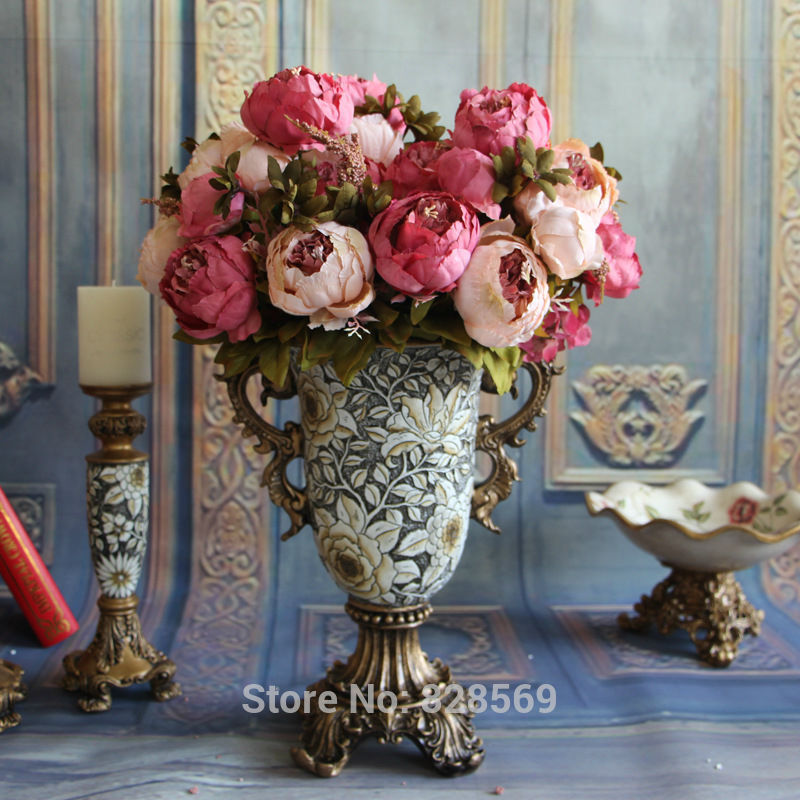 ずっと気になってた アンティーク　壁飾り　装飾雑貨　花の絵　ブーケ　1800年代 工芸品