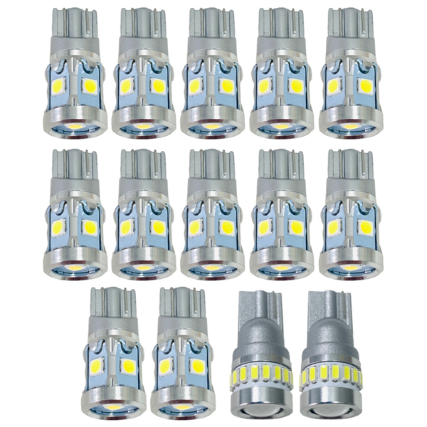 AmeCanJapan 鬼爆 GWS214 クラウンマジェスタ 純正球交換用 LED ルームランプ ナンバー灯 車内灯 ウェッジ球セット カスタムパーツ
