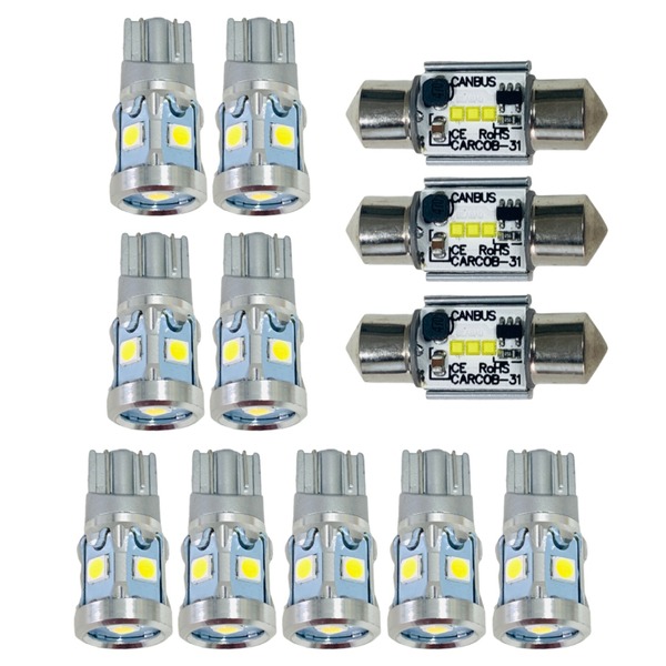 鬼爆 GGL/AGL10系 レクサス RX270/350 純正球交換用 LED ルームランプ バルブセット 室内灯 車内照明 読書灯 ウェッジ球 カスタムパーツ