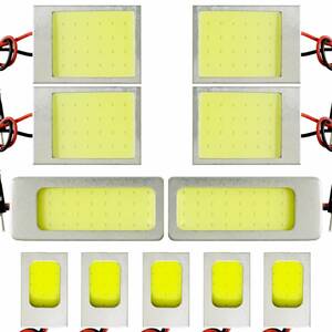 トヨタ 20系 アルファード T10 LED 室内灯 超爆光 COB 全面発光 パネルタイプ ルームランプ 11個セット ホワイト 車検対応