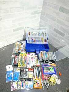 [ used beautiful goods ] tube H95 lure fishing gear unused goods equipped set sale 