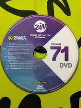 即決！ ZUMBA ズンバ ZIN71 CD＆DVD インストラクター専用_画像2