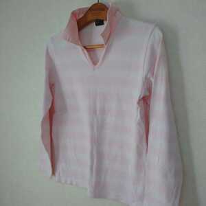 日本製 シップス ラガーシャツ ピンク M