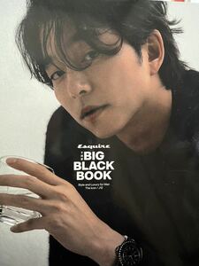 【未開封】★コン・ユ表紙＆グラビア★ 「Esquire THE BIG BLACK BOOK」（表紙2種類あり：黒）