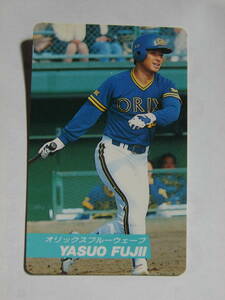 カルビー ベースボールカード 1992 No.149 藤井康雄 オリックスブルーウェーブ