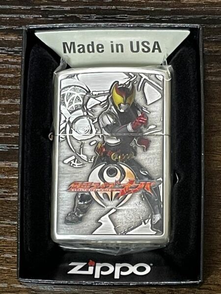 zippo 仮面ライダー キバ 20周年記念 50個限定生産 20th 2019年製 MASKED RIDER KIBA 両面デザイン デットストック ケース 保証書