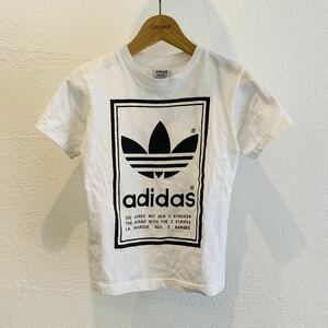 80s USA製 ビンテージ adidas 国旗タグ Tシャツ S ボックスロゴ トレフォイルマーク 90s atp samba ジャージ beams usa 在原みゆ紀 boy