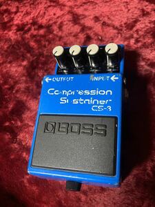 BOSS CS-3 Compression Sustainer ボス コンプ ACA仕様 1992年製