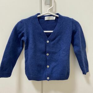 Amaia kids アマイアキッズ カーディガン ネイビー ブルー