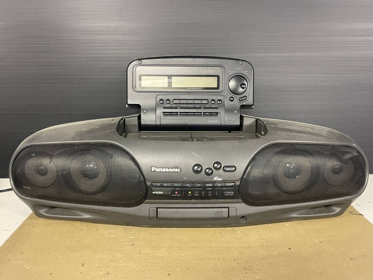 正規 Panasonic CDラジカセ RX-DT909 - ポータブルプレーヤー