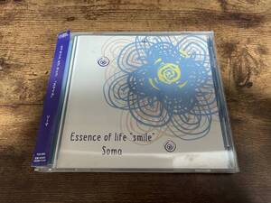 Soma CD「Essence of life &#34;smile&#34;」J-POPカヴァーsotte bosse●