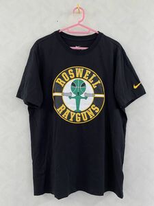 THE NIKE TEE ROSWEL RAYGUNS Tシャツ サイズL ナイキ ロズウェル レイガンズ SANDY BODECKER サンディー ボデッカー