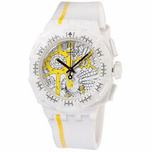 SUIW410 CHRONO PLASTIC 【STREET MAP YELLOW】(スウォッチトリート・マップ・イエロー) SUIW410 SWATCH スウォッチ 時計_画像1