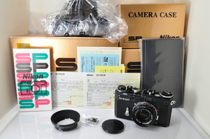 ** as good as new ( unused goods?) Nikon SP Limited Edition + W-Nikkor C 35mm F/1.8 Lens In Black w/Box!!#5400