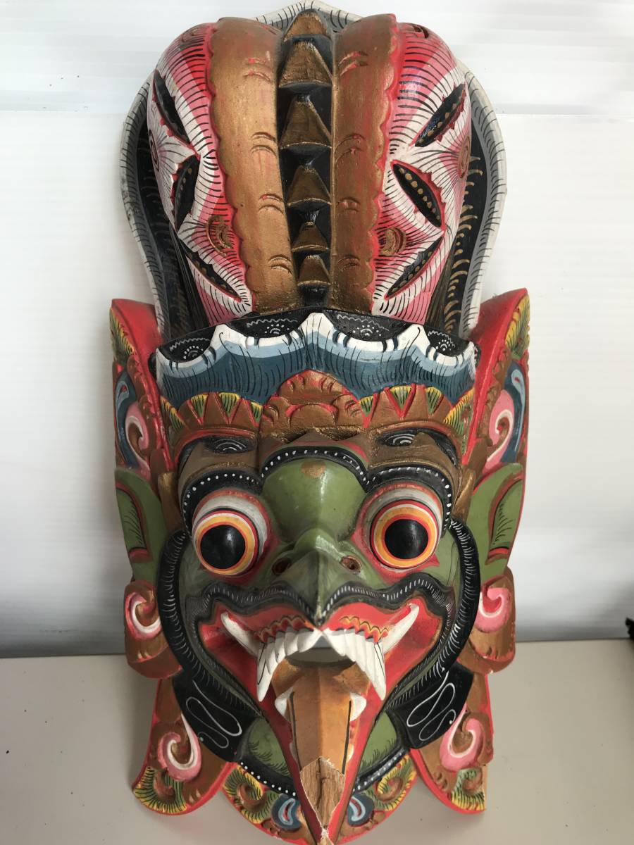 バリ島 香木 木彫お面 dom-zlatnosrce.co.rs