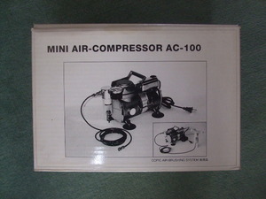 ミニエアーコンプレッサー　AC-100 ジャンク扱いでの出品です 