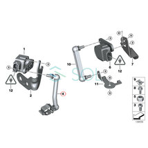 BMW E82 E87 E88 フロント アジャスターロッド サスペンションロッド 116i 118i 120i 130i 135i 37146763733 出荷締切18時_画像2